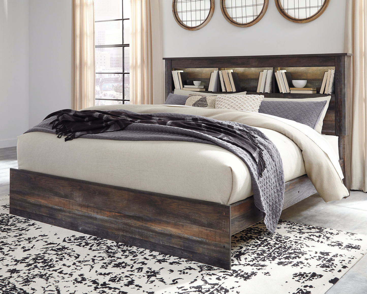 Drystan Bookcase Bed
