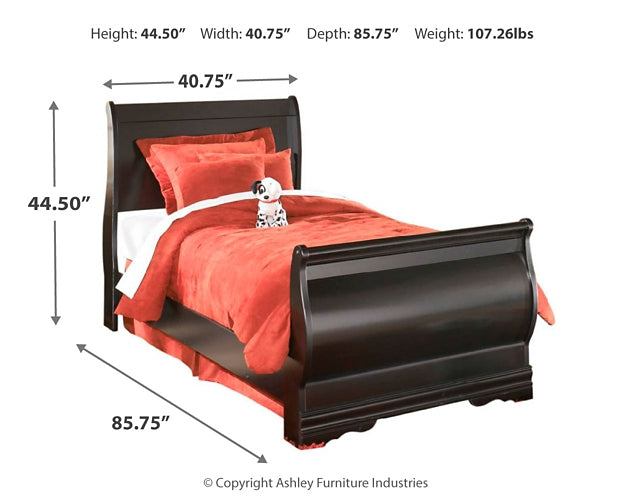 Huey Vineyard Sleigh Bed