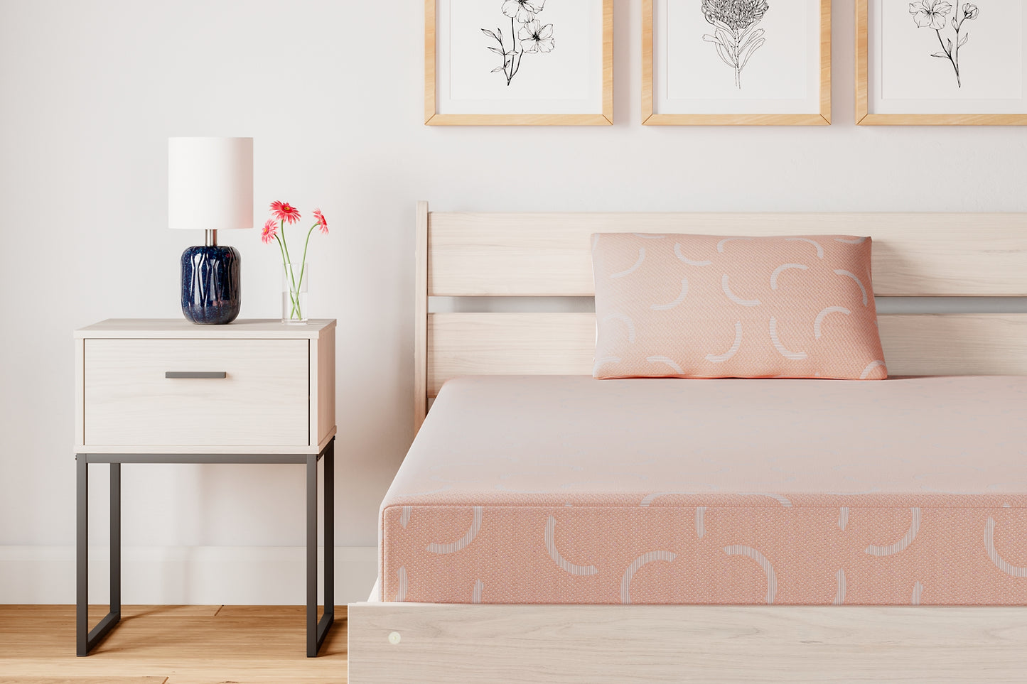 Ikidz Coral Mattress And Pillow 2/Cn