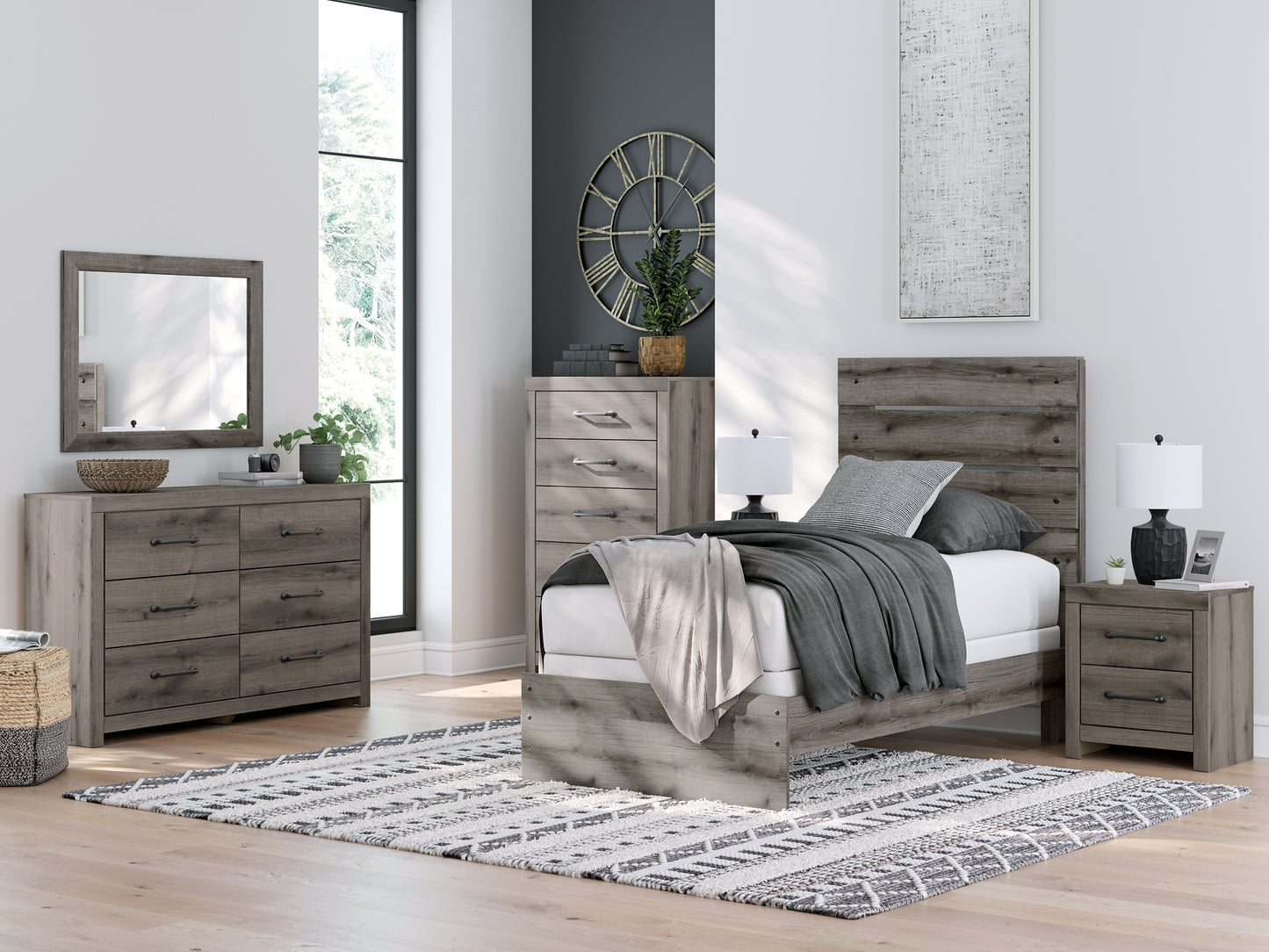 Graystorm Panel Bed