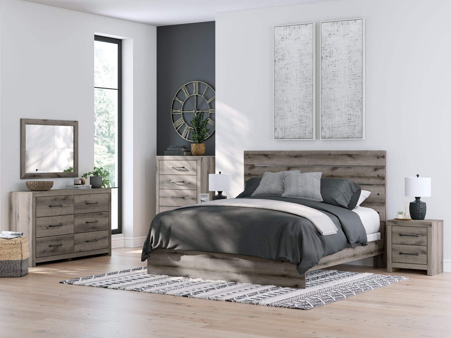 Graystorm Panel Bed