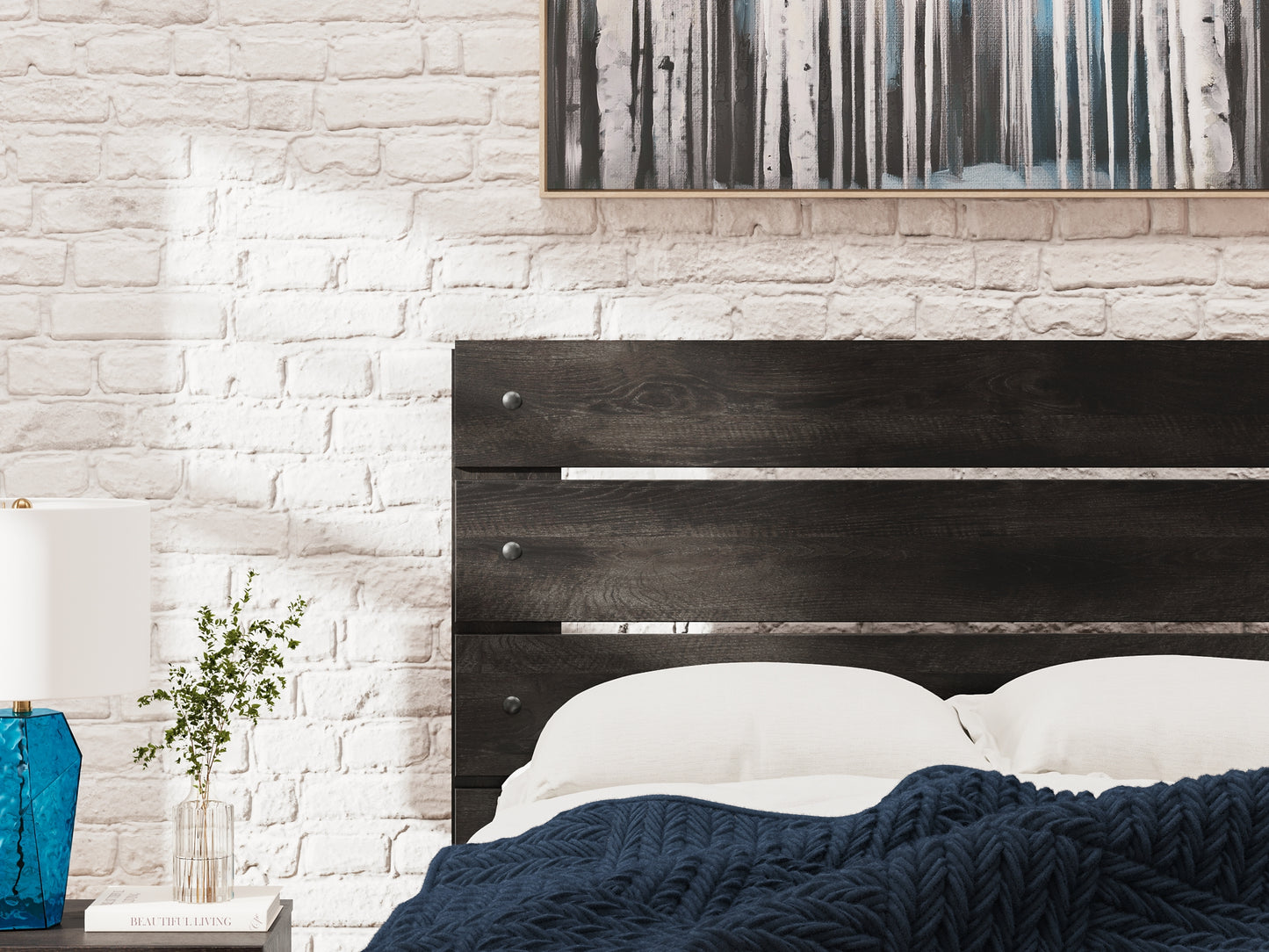 Hollivern Panel Bed With Storage