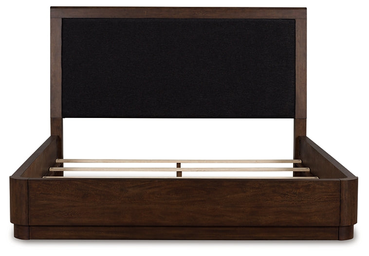 Dilenno King Upholstered Panel Bed
