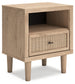 Cielden King Panel Bed with Mirrored Dresser, Chest and 2 Nightstands