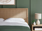 Cielden King Panel Headboard with Mirrored Dresser and Chest