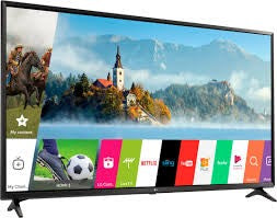 LG 75" 4K UHD smart TV, Starting at $99.99 per month