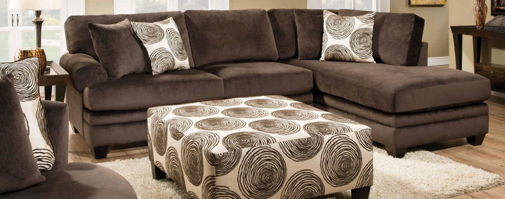 Groovy Chocolate Sectional