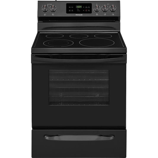 Frigidaire 30 in 5.3 cu ft Electric smooth top range black, starting at $79.99 monthly