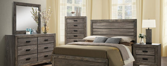 Nathan Bedroom group Queen bed,dresser, mirror, chest