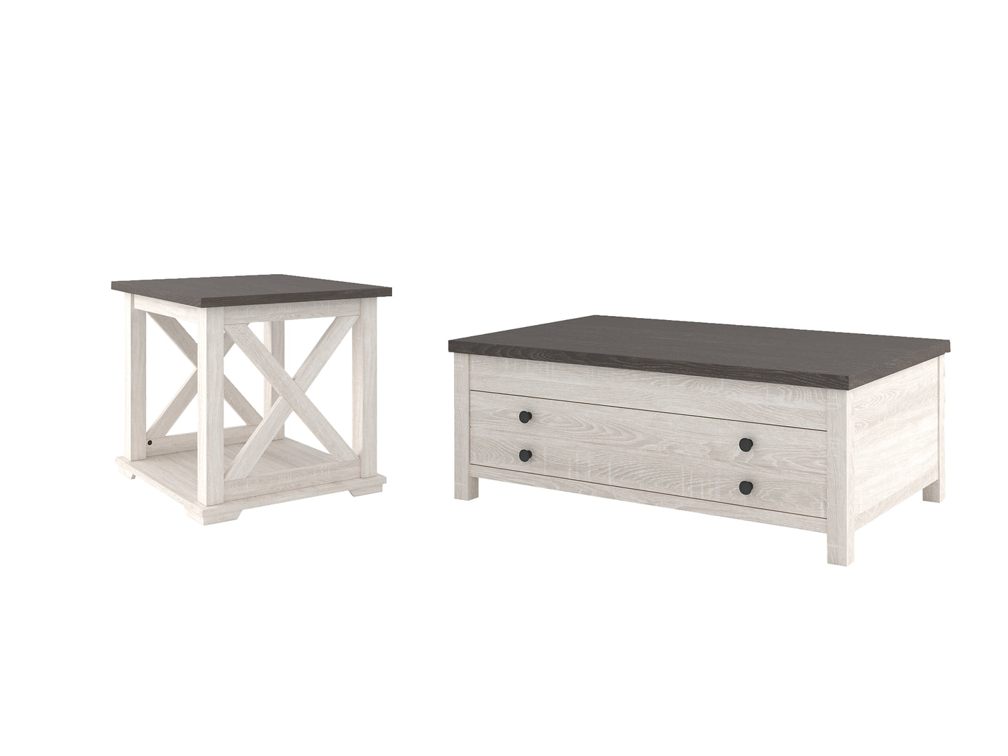 Dorrinson Coffee Table with 1 End Table