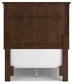 Danabrin Twin Panel Bed with Mirrored Dresser and 2 Nightstands