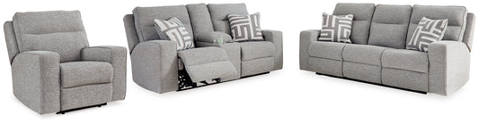 Biscoe Sofa, Loveseat and Recliner