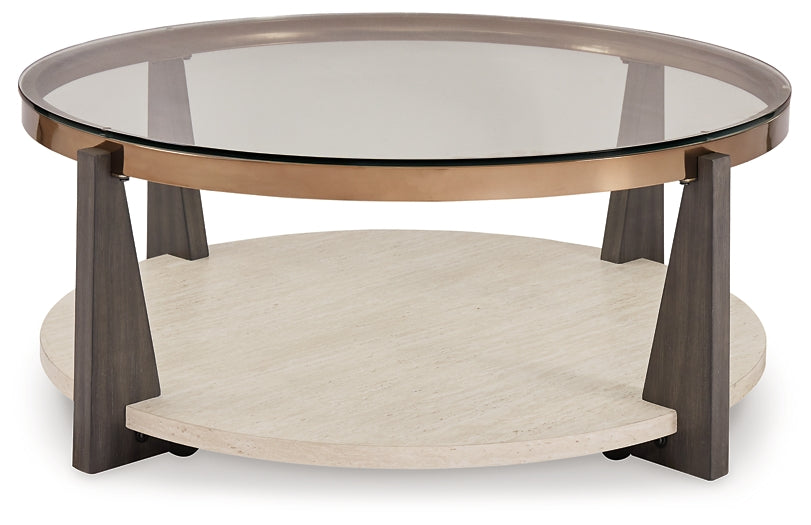Frazwa Round Cocktail Table