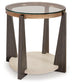 Frazwa Round End Table