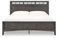 Montillan Queen Panel Bed with Mirrored Dresser, Chest and Nightstand